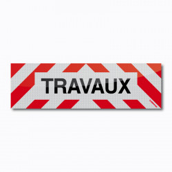 Bandeau TRAVAUX 100 x 30 cm