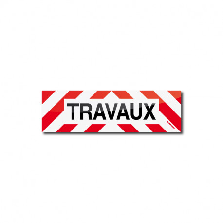 Bandeau TRAVAUX 50 x 15 cm